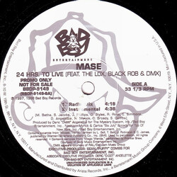 Mase 24 Hrs. To Live VINYL 12" USED