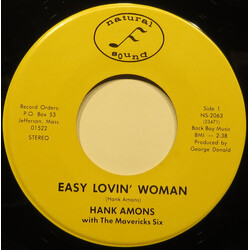 Hank Amons / The Mavericks Six Easy Lovin' Woman USED VINYL 7INCH 45 RPM