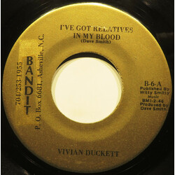 Vivian Duckett I've Got Relatives In My Blood USED VINYL 7INCH 45 RPM