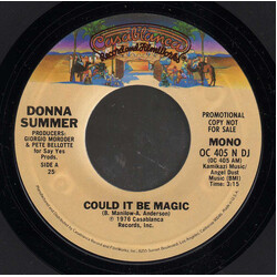 Donna Summer Could It Be Magic USED VINYL 7INCH PROMO STYRENE STEREO MONO