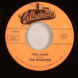 The Whispers (4) Fool Heart Vinyl 7" USED