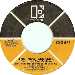 The New Seekers Look What They've Done To My Song Ma USED VINYL 7INCH SINGLE 45 RPM