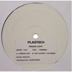 TNT Topdrop USED VINYL 12INCH PROMO WHITE LABEL
