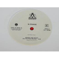 N-Phase Spend The Night USED VINYL 12INCH 33 S RPM ADVANCE PROMO