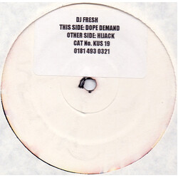 Fresh Dope Demand / Hijack VINYL 12" USED