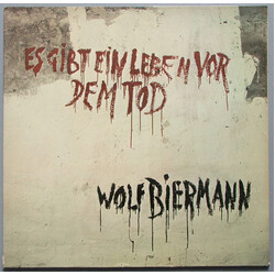 Wolf Biermann Es Gibt Ein Leben Vor Dem Tod Vinyl LP USED