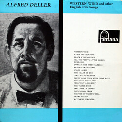 Alfred Deller / Desmond Dupré / John Sothcott Western Wind And Other English Folk Songs Vinyl LP USED