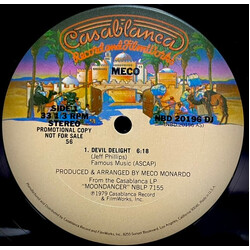 Meco Monardo Devil Delight USED VINYL 12INCH SINGLE SIDED PROMO