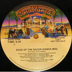 Stephanie Mills Edge Of The Razor Vinyl 12" USED