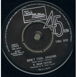 R. Dean Taylor Don't Fool Around  VINYL 7" USED