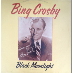 Bing Crosby Black Moonlight Vinyl LP USED