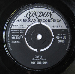 Roy Orbison Cryin' VINYL 7" USED