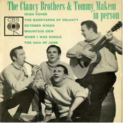 The Clancy Brothers & Tommy Makem In Person USED VINYL 7INCH 45 RPM EP