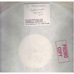 S.L. Troopers Systematic Terror EP USED VINYL 12INCH 33 S RPM EP PROMO WHITE LABEL