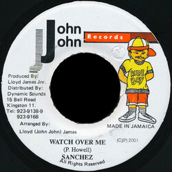 Sanchez Watch Over Me USED VINYL 7INCH 45 RPM