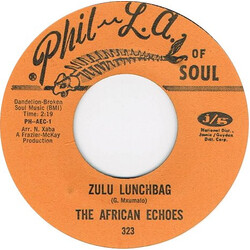 The African Echoes Zulu Lunchbag / Big Time USED VINYL 7INCH 45 RPM SINGLE