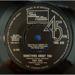 Four Tops Something About You VINYL 7" USED