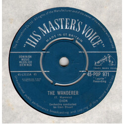 Dion (3) The Wanderer USED VINYL 7INCH 45 RPM SINGLE