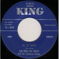 Reno And Smiley / The Tennessee Cut-Ups I'm So Happy / Family Altar USED VINYL 7INCH 45 RPM