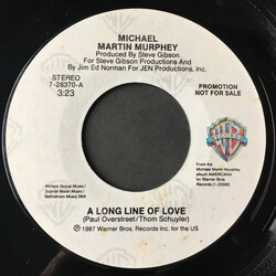 Michael Martin Murphey A Long Line Of Love USED VINYL 7INCH 45 RPM SINGLE PROMO