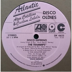 The Trammps Disco Inferno / That's Where The Happy People Go USED VINYL 12INCH 33 S RPM REISSUE