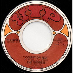 The Goodees Condition Red USED VINYL 7INCH 45 RPM MONO