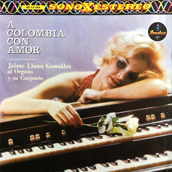 Jaime Llano González Y Su Conjunto Rítmico A Colombia Con Amor Vinyl LP USED