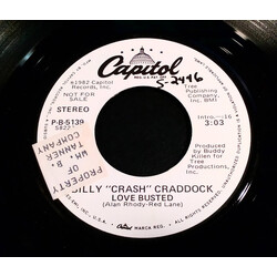 Billy 'Crash' Craddock Love Busted USED VINYL 7INCH 45 RPM SINGLE PROMO