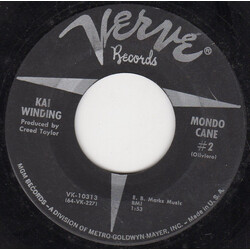 Kai Winding Mondo Cane # 2 USED VINYL 7INCH 45 RPM