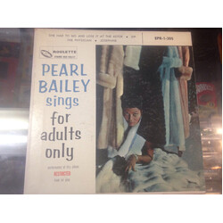 Pearl Bailey Sings For Adults Only USED VINYL 7INCH 45 RPM EP