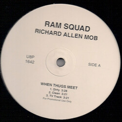 Ram Squad When Thugs Meet/I Rap Now USED VINYL 12INCH PROMO