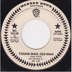 Mel Taylor And The Magics Young Man, Old Man / I've Got My Love To Keep Me Warm USED VINYL 7INCH 45 RPM SINGLE PROMO