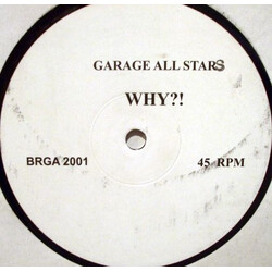 Garage All Stars Why?! USED VINYL 12INCH 45 RPM