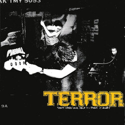 Terror (3) Don't Need Your Help / Push It Away USED VINYL 7INCH SINGLE SIDED LIMITED EDITION WHITE LABEL