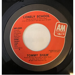 Tommy Shaw Lonely School USED VINYL 7INCH 45 RPM PROMO STEREO