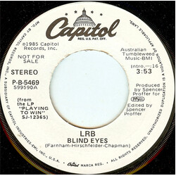 Little River Band Blind Eyes USED VINYL 7INCH PROMO SINGLE 45 RPM