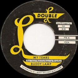 Buddy Lamp My Tears USED VINYL 7INCH