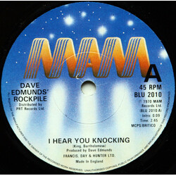 Rockpile I Hear You Knocking USED VINYL 7INCH 45 RPM REISSUE