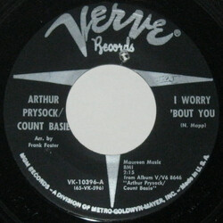 Arthur Prysock / Count Basie I Worry 'Bout You USED VINYL 7INCH 45 RPM