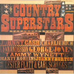 Various Country Superstars Vinyl 9 LP Box Set USED