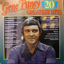 Gene Pitney 20 Greatest Hits Vinyl LP USED