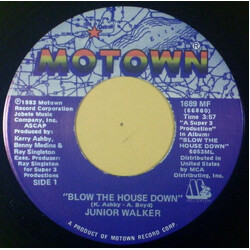 Junior Walker Blow The House Down Vinyl 7" USED