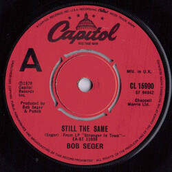 Bob Seger Still The Same VINYL 7" USED