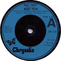 Maddy Prior Baggy Pants USED VINYL 7INCH SINGLE