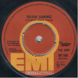 The Enid Golden Earrings VINYL 7" USED