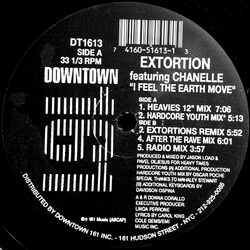 Extortion / Chanelle I Feel The Earth Move Vinyl 12" USED