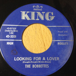 The Bobbettes Looking For A Lover / Are You Satisfied (With Your Love) USED VINYL 7INCH SINGLE