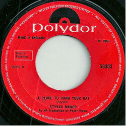 Styvar Manor Angelina USED VINYL 7INCH SINGLE