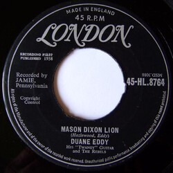 Duane Eddy And The Rebels Mason Dixon Lion / Cannonball USED VINYL 7INCH 45 RPM
