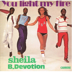 Sheila & B. Devotion You Light My Fire USED VINYL 7"